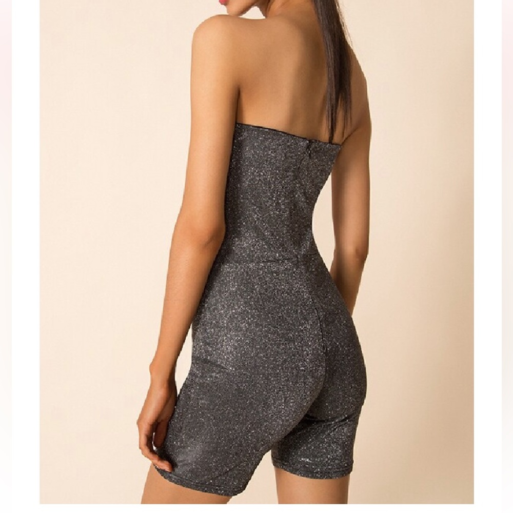 Superdown Susan Strapless Romper - image 2